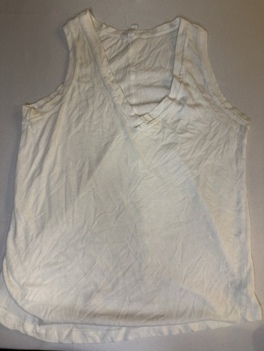 Wishlist Women's Classics Design White Tank Top Size M